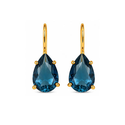 Gold Plated CZ Earrings