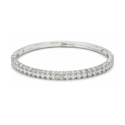 Rhodium Plated CZ Bracelet
