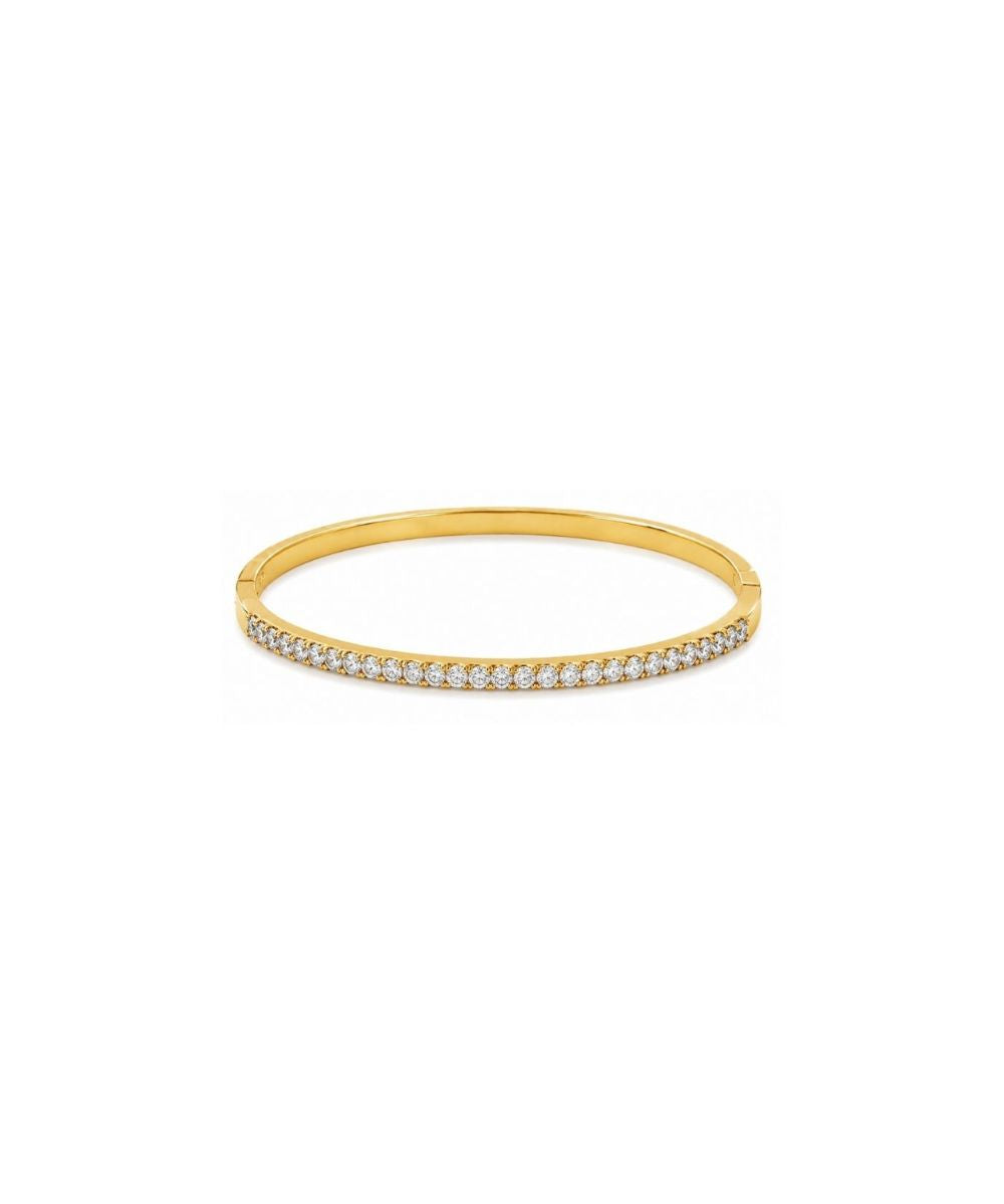 Gold Plated Cubic Zirconia Bracelet
