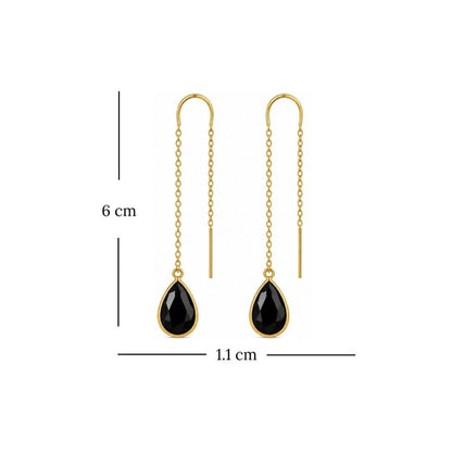 Gold Plated CZ Earrings