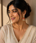Gold Plated Pearl Drop Earrings