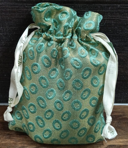 Georgette Scarf With Indian Jewelry